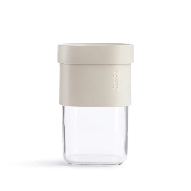 Flip Storage Cointainer Lekue 600-850ml, Beige