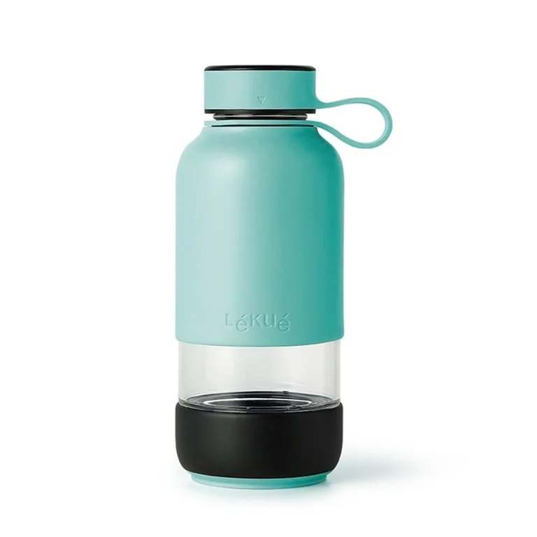 Bottle with Infuser Lekue On The Go Turquoise 500ml