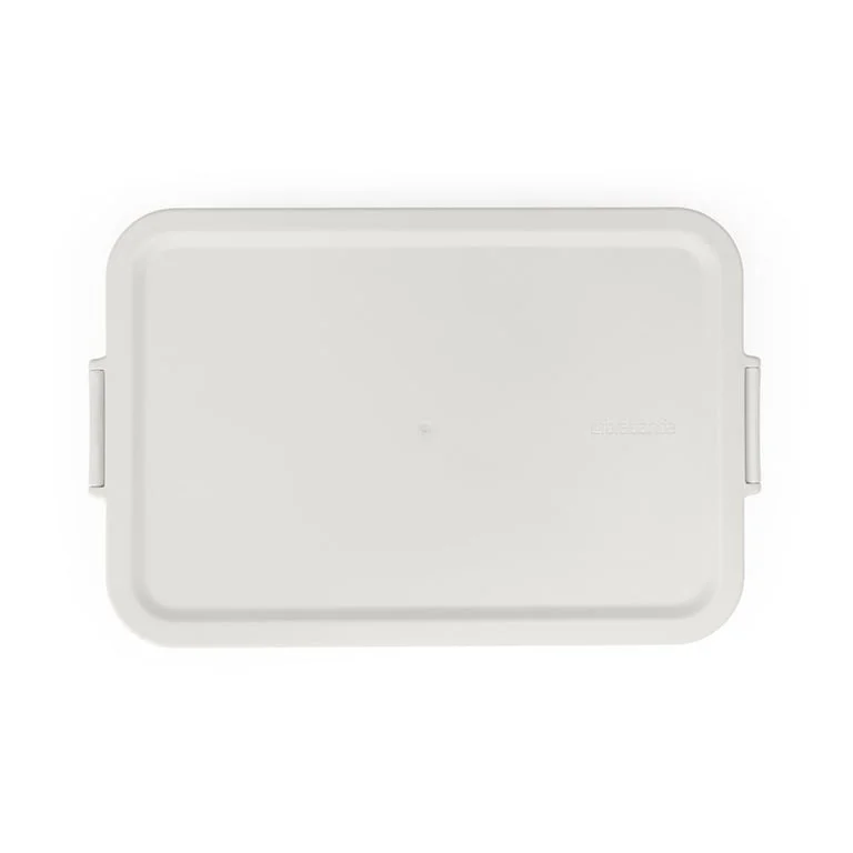 Cutie de prânz Brabantia Make&Take 2L, Light Grey, cu separatoare