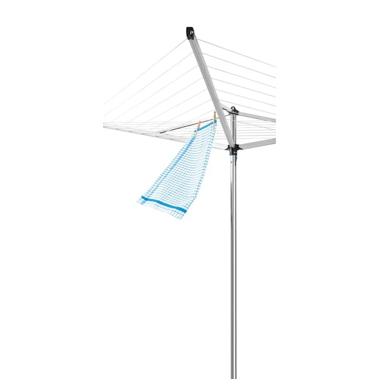 Outdoor Dryer Brabantia Essential 30m, 3 Arms, Plastic Ground Tube