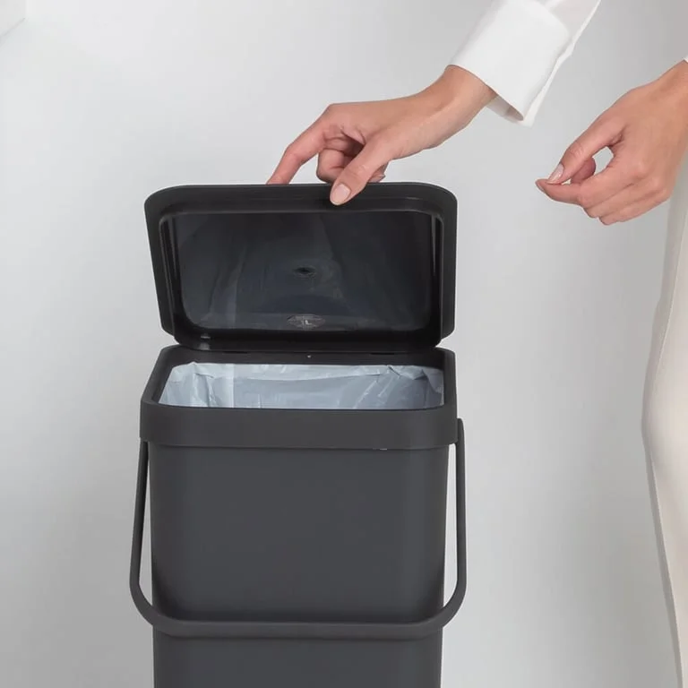 Coș de colectare selectivă Brabantia Sort&Go 40L, Grey