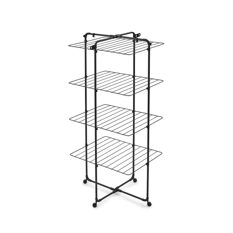 Uscător de rufe Brabantia Hangon Tower 30 m, Matt Black