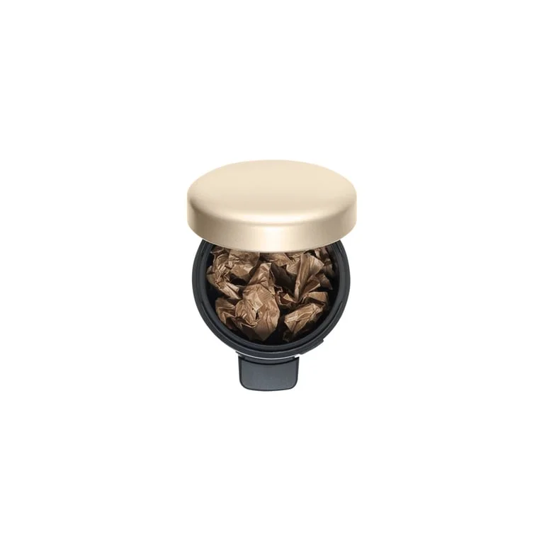 Coș de gunoi cu pedală Brabantia NewIcon 3L, Metallic Gold
