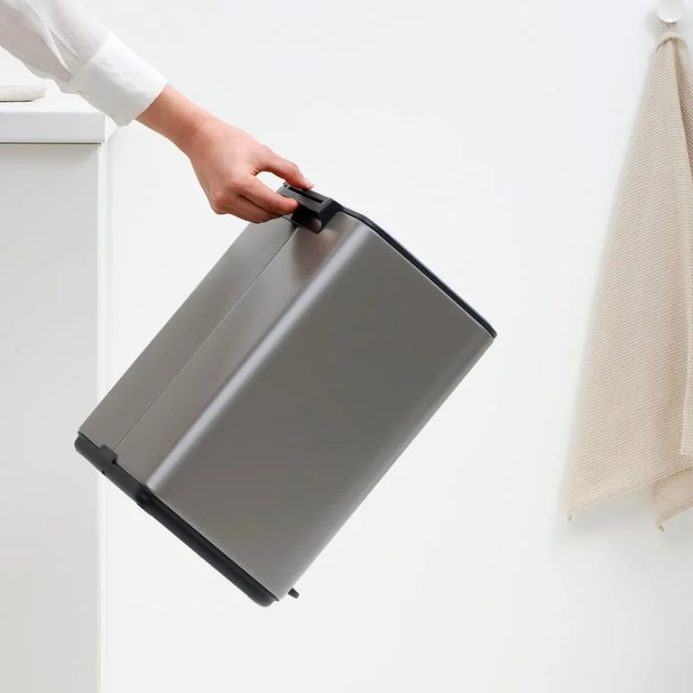 Waste Bin Brabantia Bo Pedal 12L, Platinum