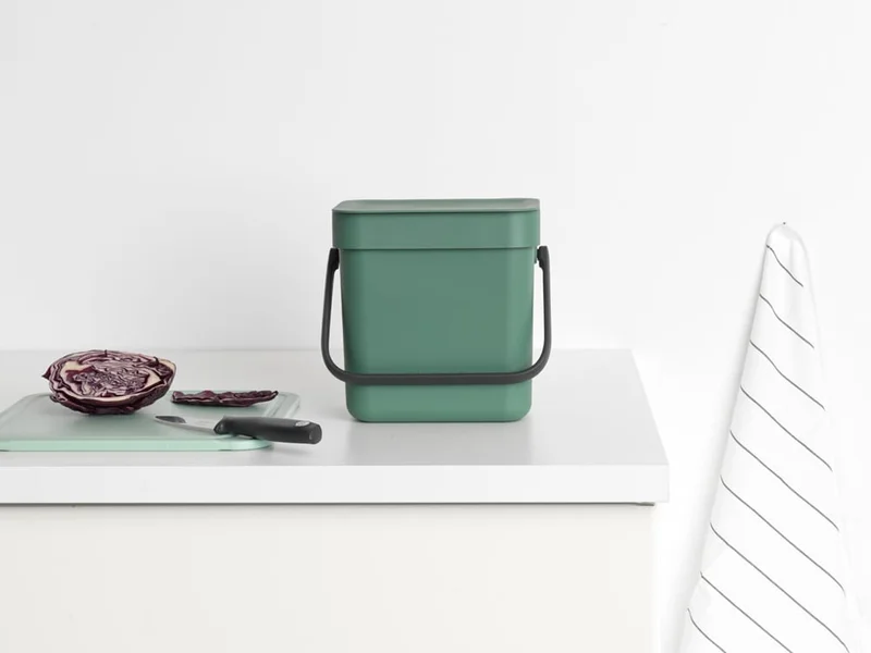 Coș de colectare separată Brabantia Sort&Go 3L, Fir Green