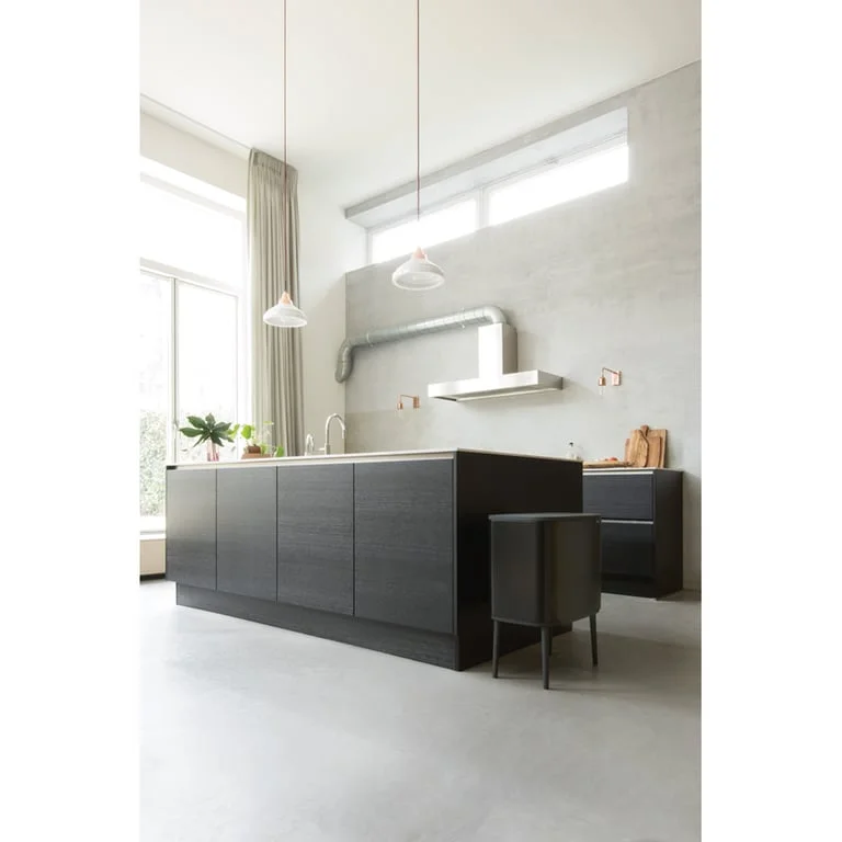 Coș de gunoi Brabantia Bo Touch 3x11L, Matt Black