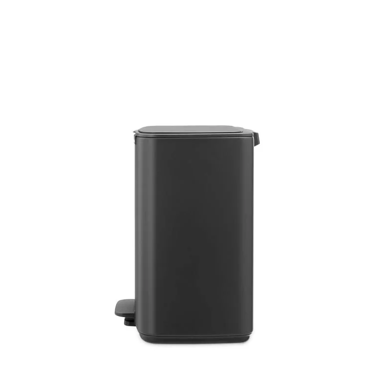 Coș de gunoi Brabantia Bo Pedal 12L, Mineral Infinite Grey