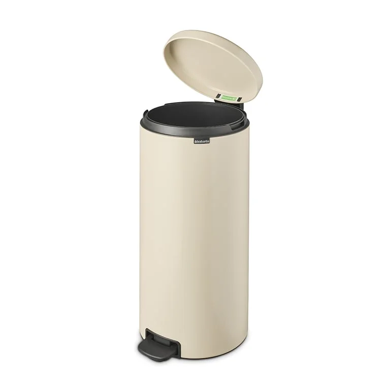 Coș de gunoi cu pedală Brabantia NewIcon 30L, Soft Beige