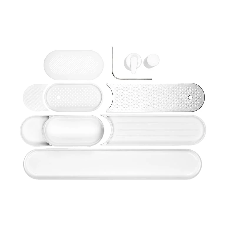 Set de organizare pentru chiuvetă  Brabantia SinkStyle Mineral Fresh White, 4 bucăți