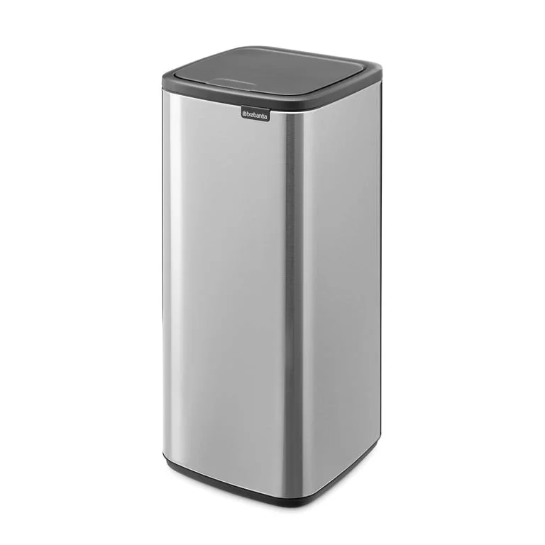 Coș de gunoi Brabantia Bo Touch 30L, Matt Steel Fingerprint Proof