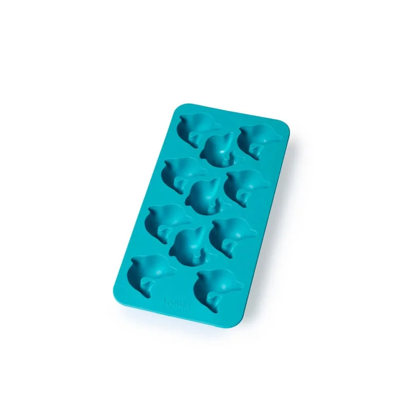 Ice cube tray with lid Lekue, dolphin