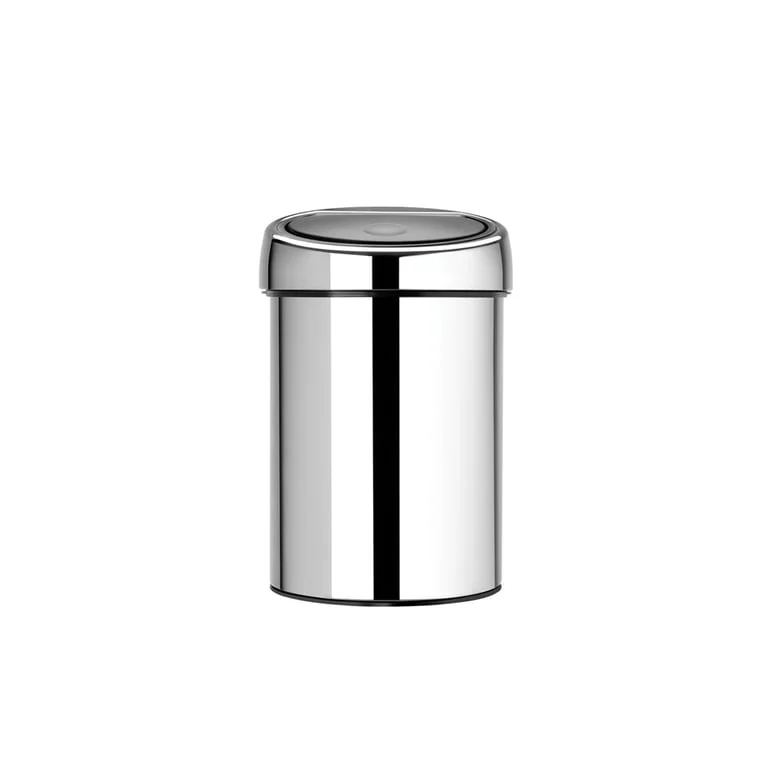 Coș de gunoi Brabantia Touch 3L, Brilliant Steel