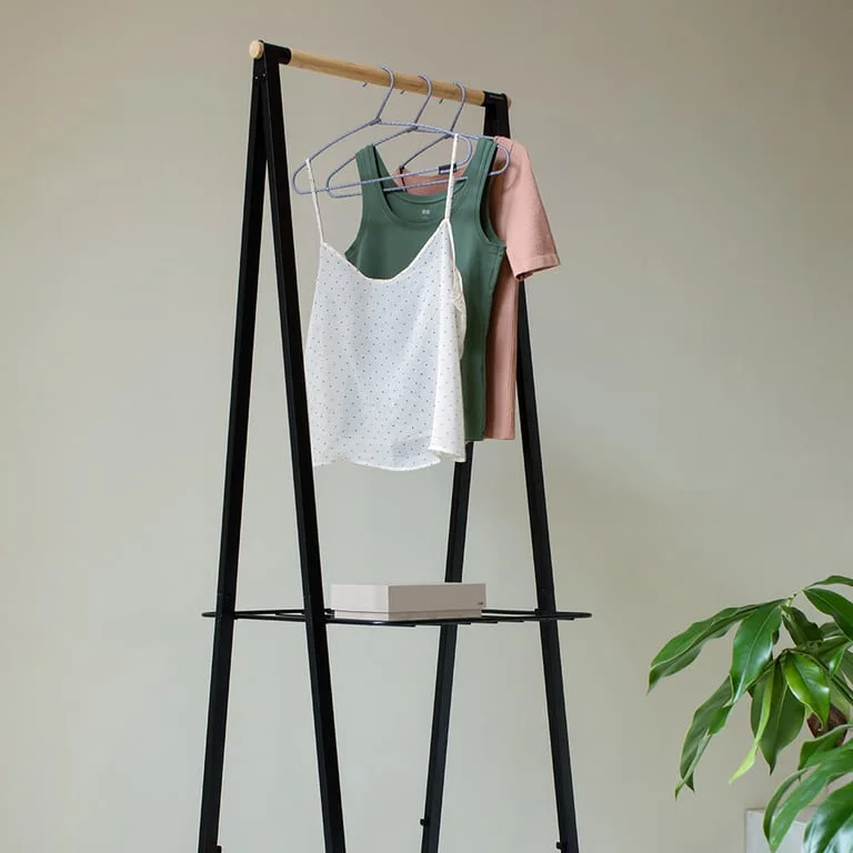 Clothes Hangers Brabantia Soft Touch, Black/White, 3 Pcs
