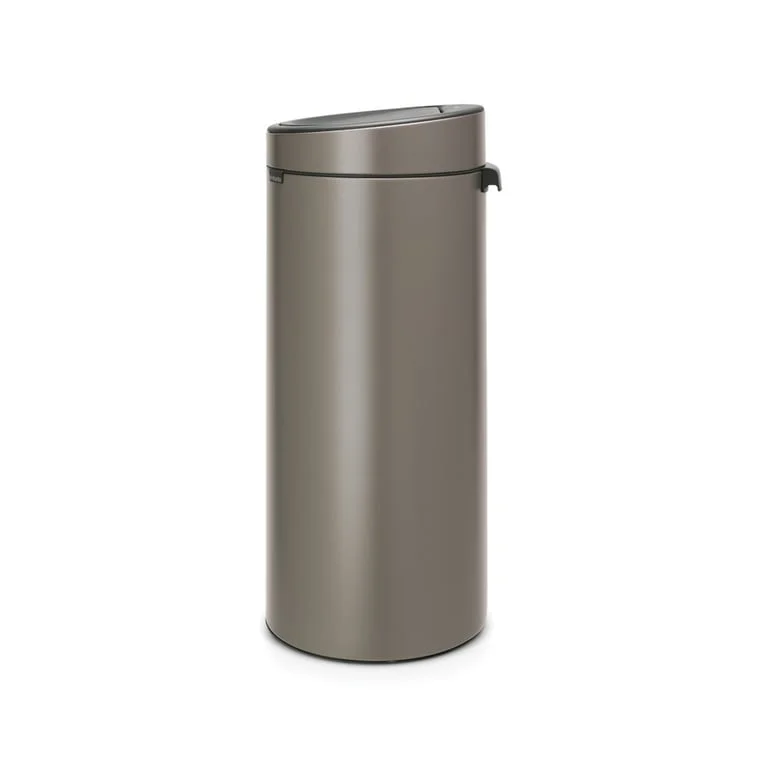 Coș de gunoi Brabantia Touch New 30L, Platinum