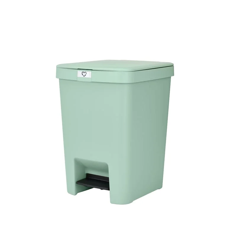 Coș de gunoi cu pedală Brabantia StepUp 25L, Jade Green