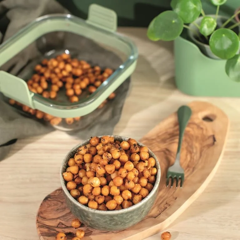 Tavă de copt Lekue pentru friteuză cu aer cald 18,5x17,5xH9,5cm