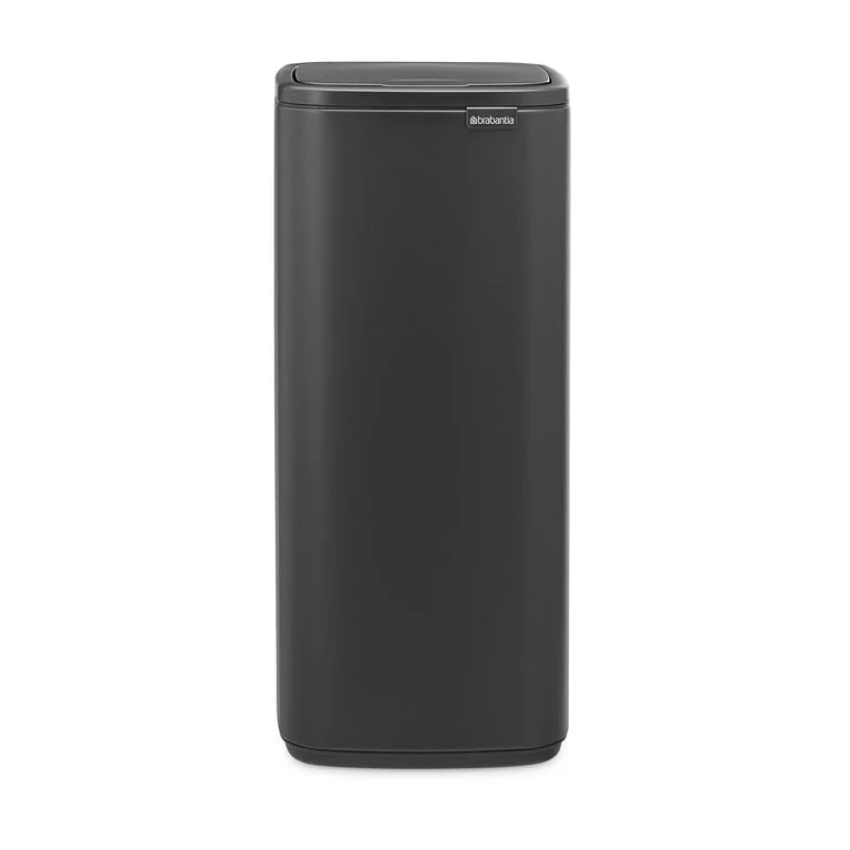 Waste Bin Brabantia Bo Touch 30L, Mineral Infinite Grey