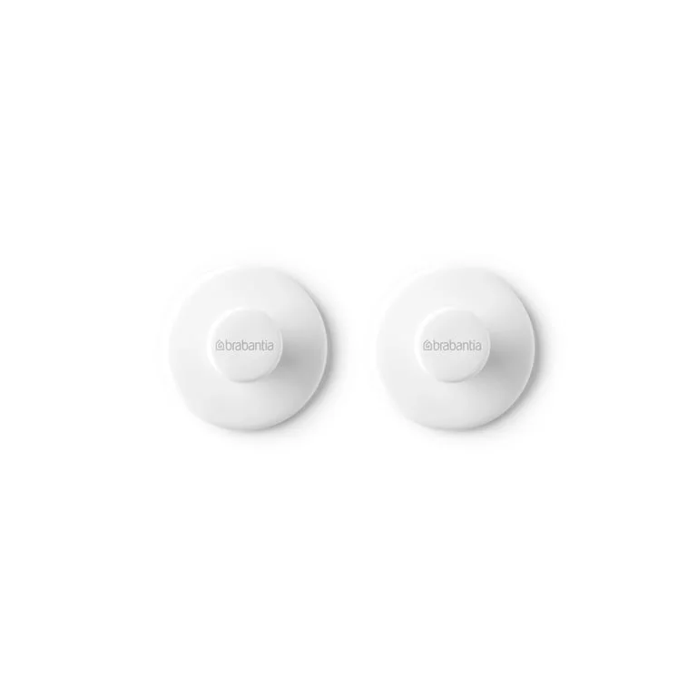 Set cârlig pentru prosoape Brabantia ReNew White, 2 bucăți