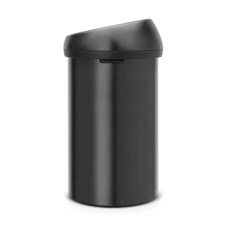 Coș de gunoi Brabantia Touch 60L, Matt Black