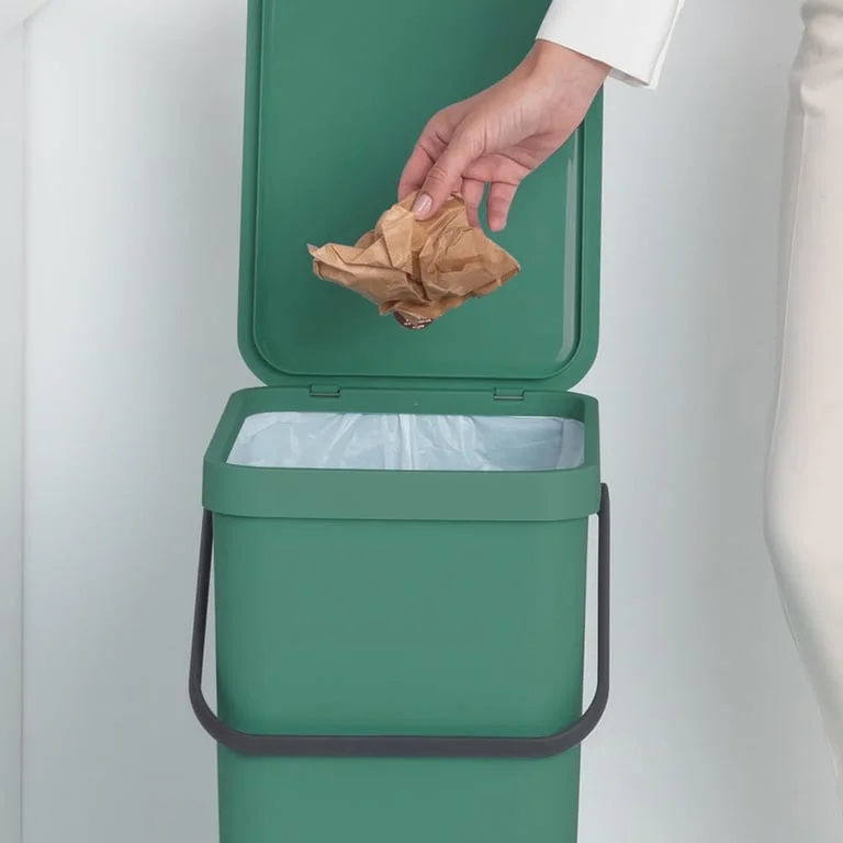 Coș de colectare selectivă Brabantia Sort&Go 40L, Fir Green