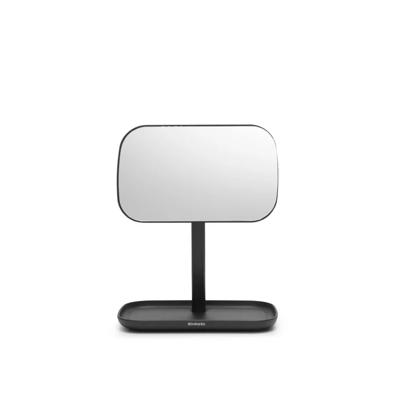 Mirror with Storage Tray Brabantia, Dark Grey
