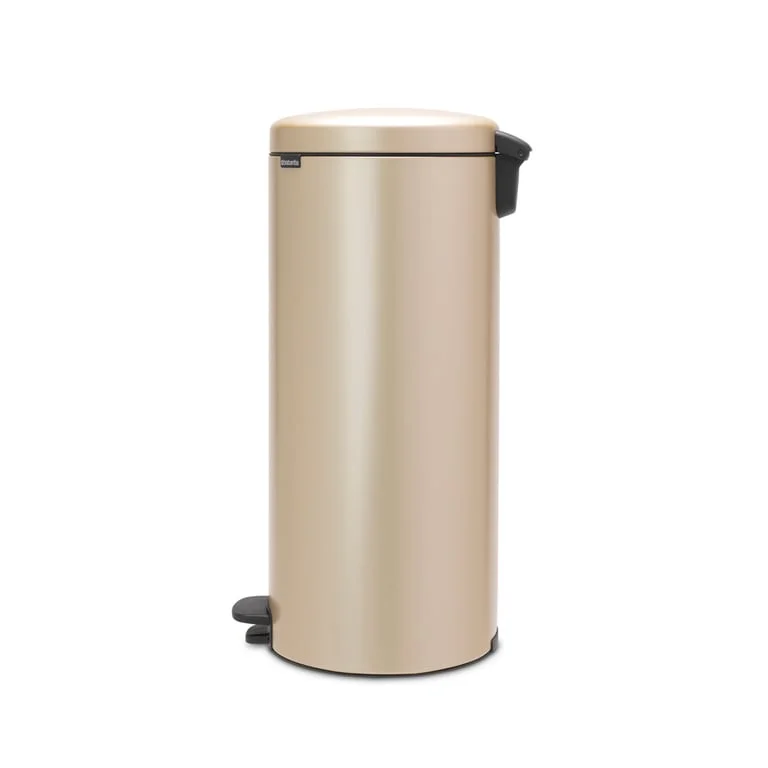 Coș de gunoi cu pedală Brabantia NewIcon 30L, Metallic Gold
