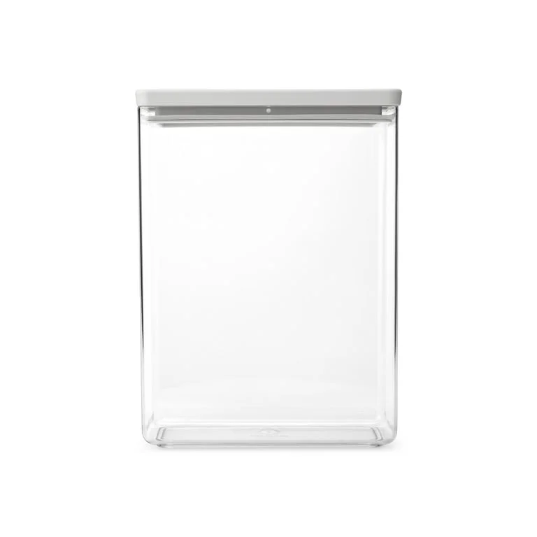 Canister Brabantia Tasty+ Stackable 5.4L, Light Grey