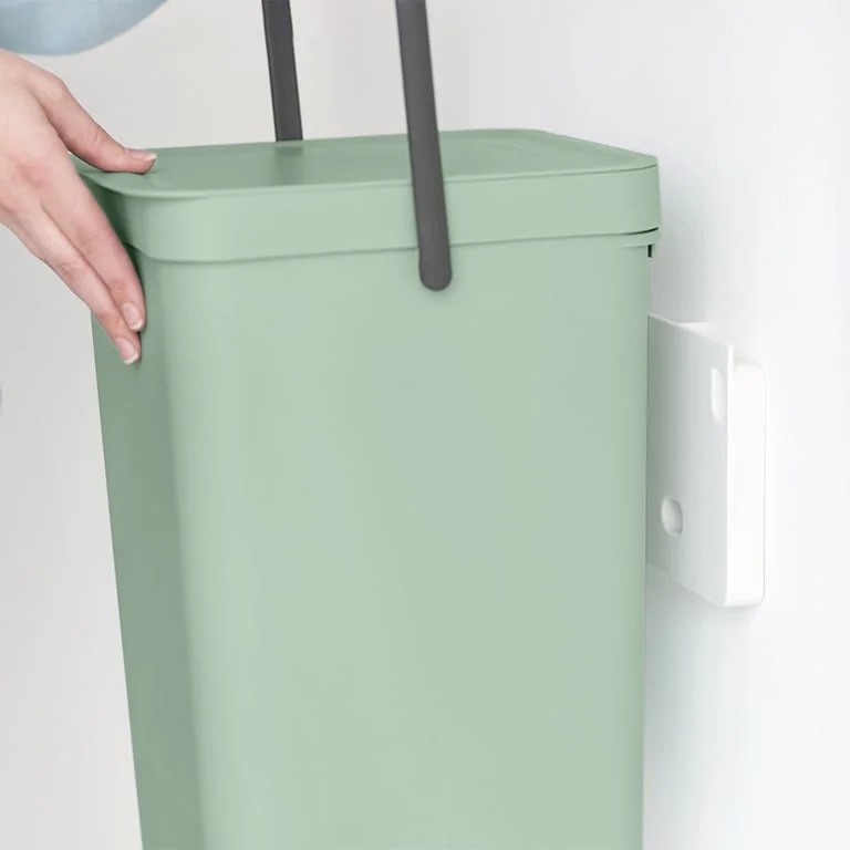 Coș de colectare selectivă Brabantia Sort&Go 16L, Jade Green