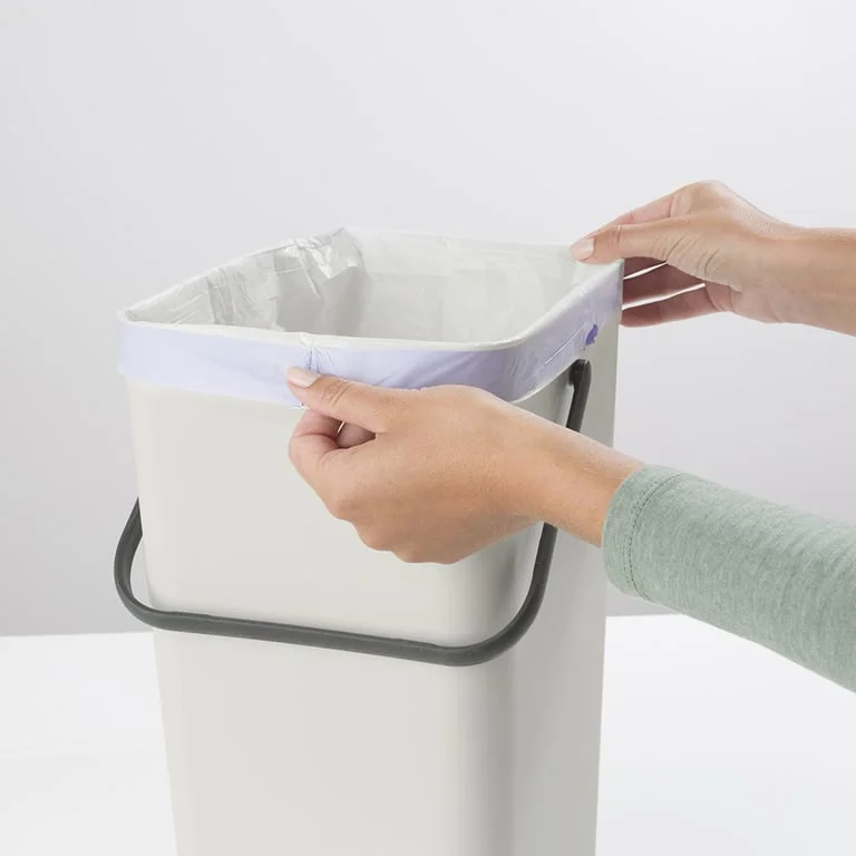 Coș de colectare selectivă Brabantia Sort&Go 16L, Light Grey