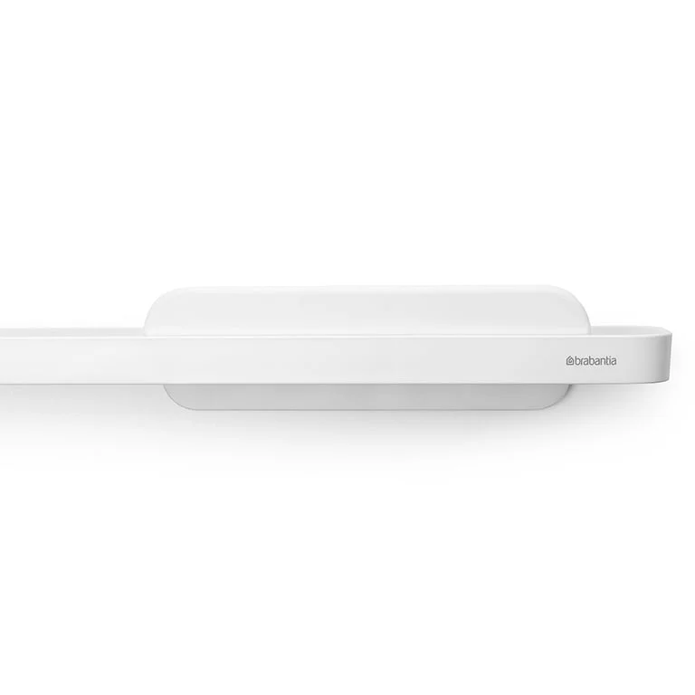 Raft de duș cu accesoriu de curățare Brabantia MindSet Mineral Fresh White