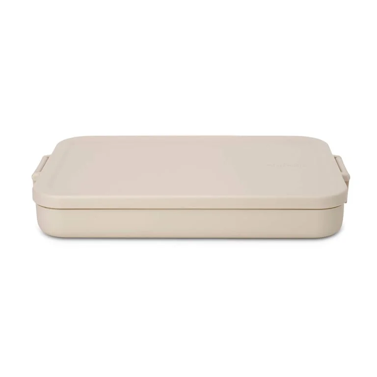 Lunch Box Brabantia Make&Take Soft Beige Flat, Plastic