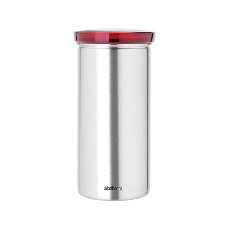 Coffee Pod Canister Brabantia,18pcs capsules, Red