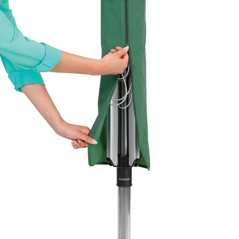 Uscător de rufe exterior Brabantia Lift-O-Matic 60m, țepușă metalică de săpat, husă