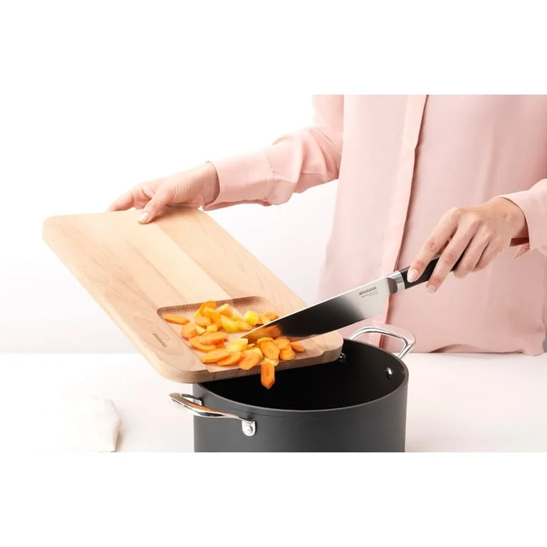 Chopping Board Brabantia Profile Wooden 40x25cm, for Vegetables