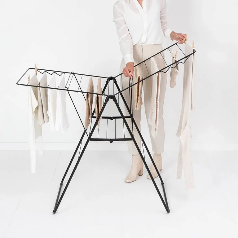 Drying Rack Brabantia Hangon, 20m, Matt Black