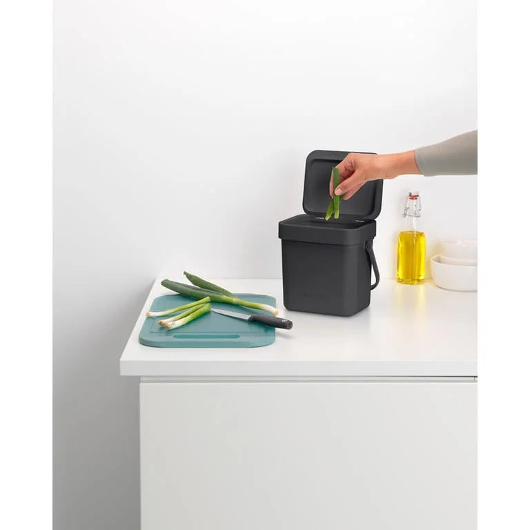 Coș de colectare separată Brabantia Sort&Go 3L, Grey