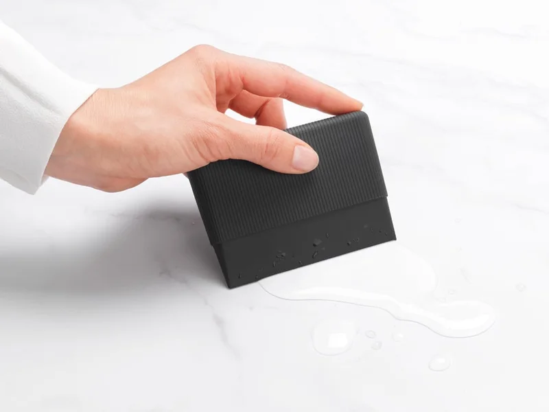 Spatulă pentru curățarea vaselor Brabantia, Dark Grey