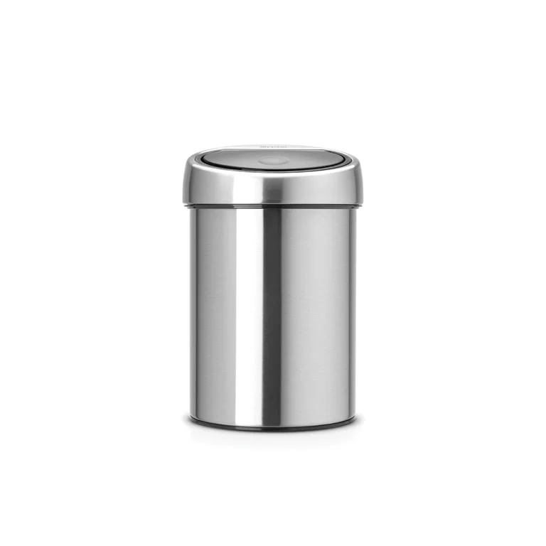 Coș de gunoi Brabantia Touch 3L, Matt Steel