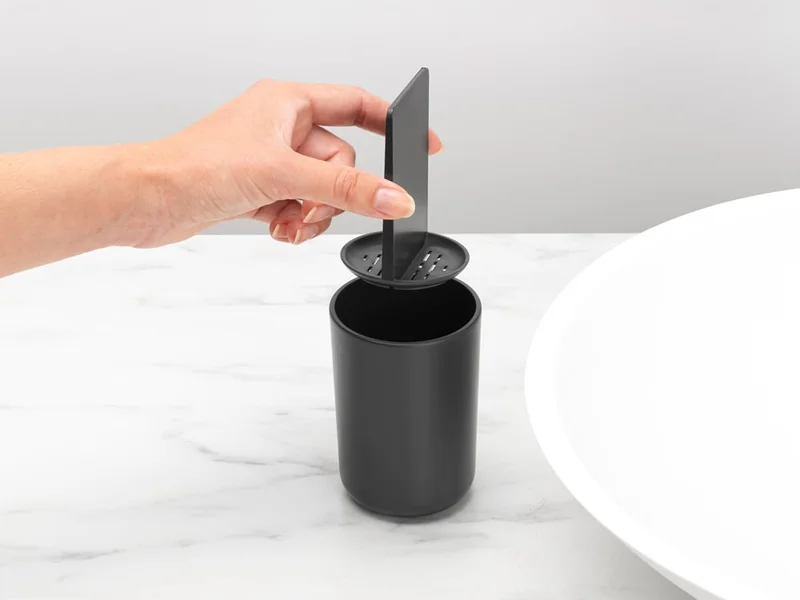Toothbrush Holder Brabantia, Dark Grey