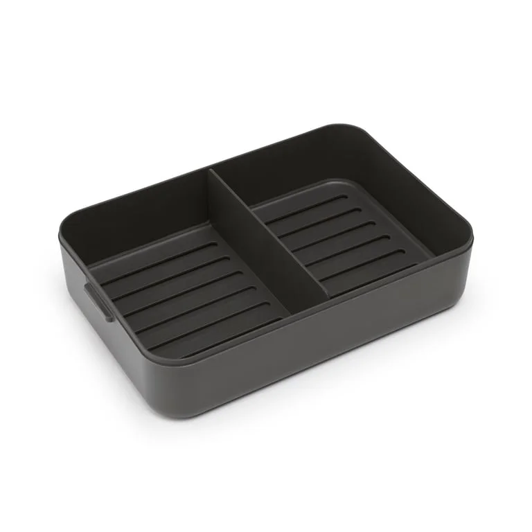 Lunch Box Brabantia Make&Take Dark Grey Large, Plastic, Bento