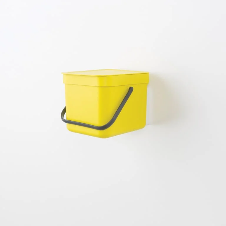 Coș de colectare selectivă Brabantia Sort&Go 6L, Dark Grey
