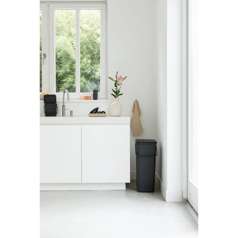 Coș de colectare selectivă Brabantia Sort&Go 40L, Grey