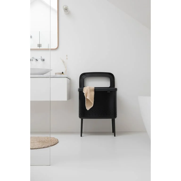 Laundry Bin Brabantia Bo, 60L, Matt Black