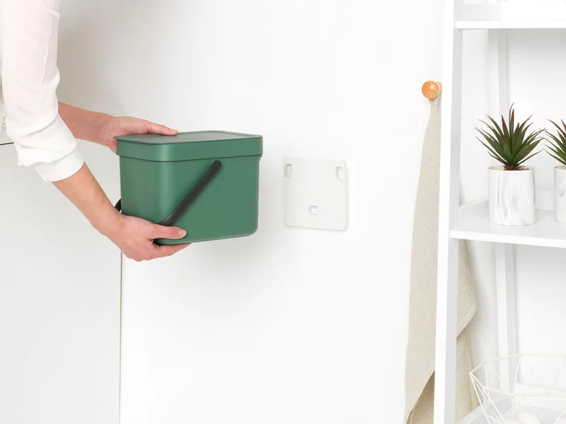 Coș de colectare selectivă Brabantia Sort&Go 6L, Fir Green