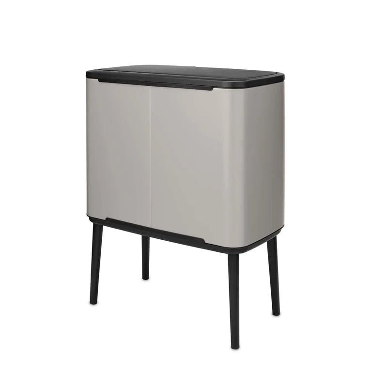 Waste Bin Brabantia Bo Touch 3x11L, Soft Grey