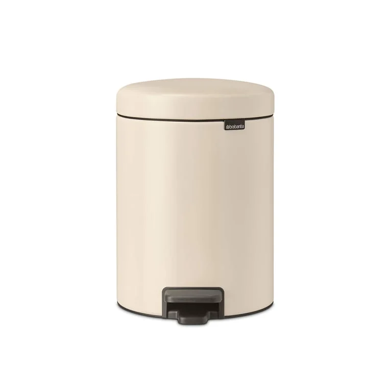 Pedal Waste Bin Brabantia NewIcon 5L, Soft Beige