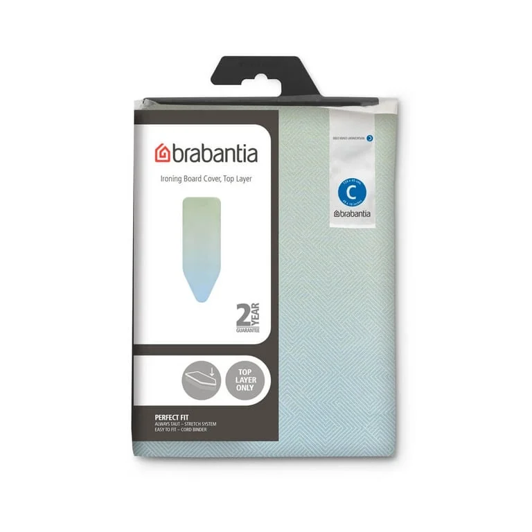 Ironing Board Cover Brabantia C 124x45cm, 2mm Foam, Soothing Sea