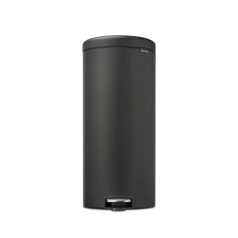 Coș de gunoi cu pedală Brabantia NewIcon 30L, Mineral Infinite Grey