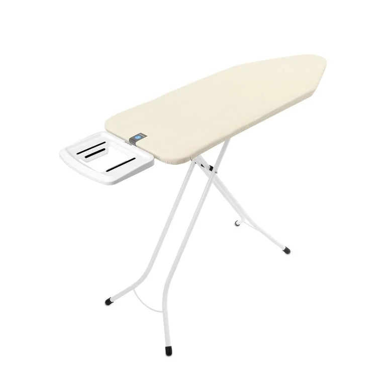 Masă de călcat Brabantia C 124x45cm cu suport solid pentru fier de călcat, Ecru