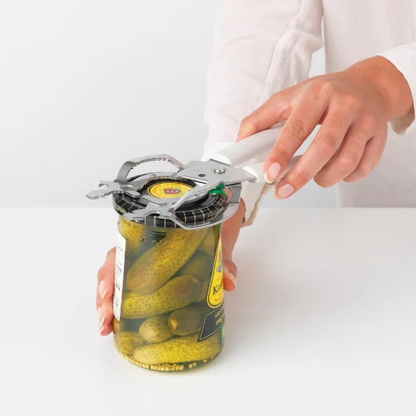 Deschizător universal de conserve Brabantia Tasty+ Light Grey